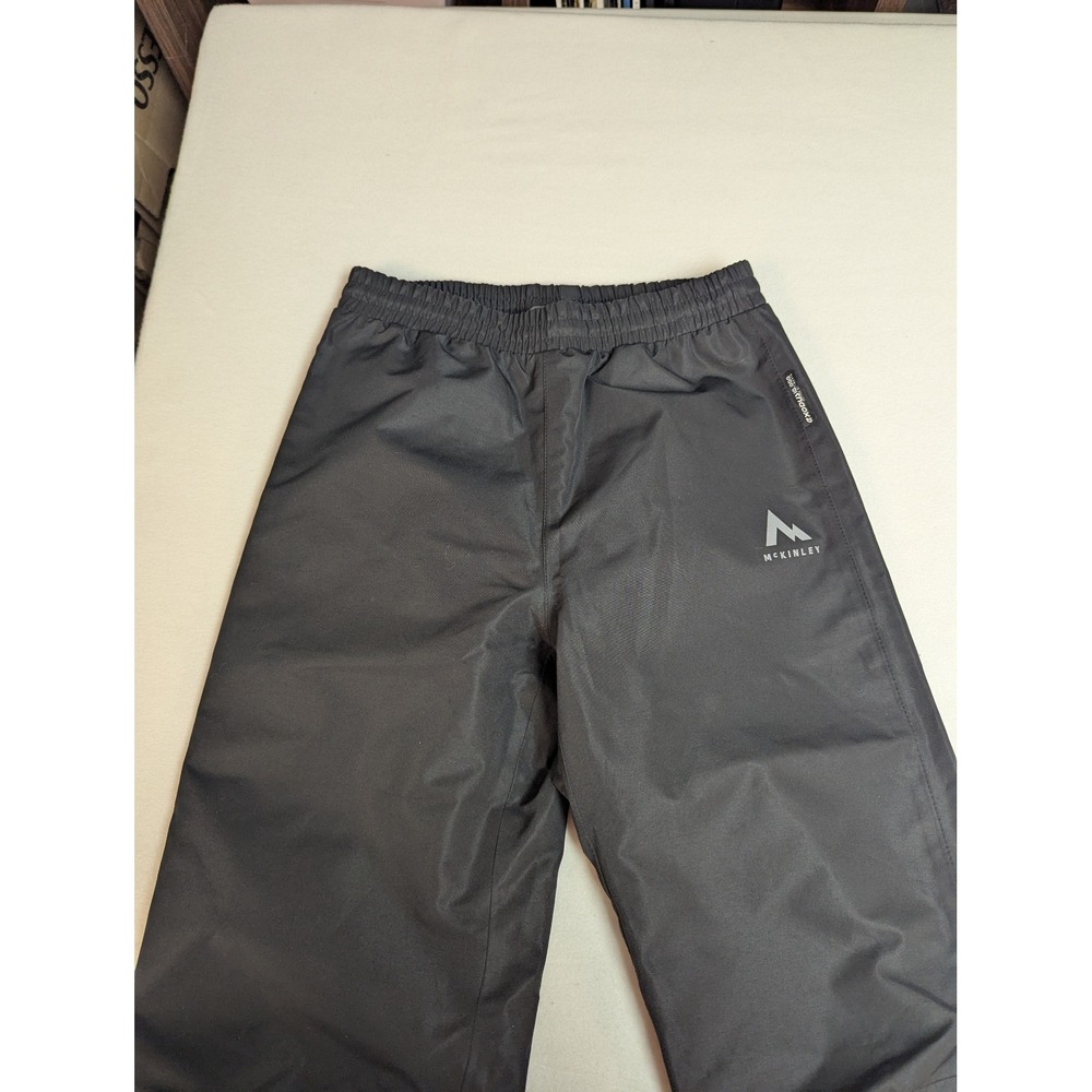 McKINLEY Rain Pants Youth 134/140 Black Exodus 5000‎ Reflective Outdoor